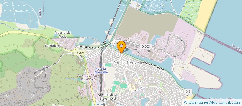 localisation de l'entreprise MONSIEUR FREDERIC FOUNAUD  PORT-LA-NOUVELLE