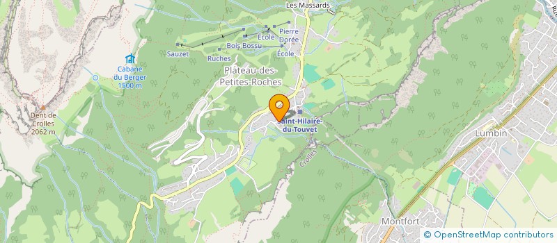 localisation de l'entreprise MONSIEUR FREDERIC FOURCROY  PLATEAU-DES-PETITES-ROCHES