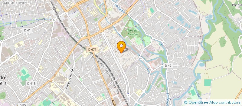 localisation de l'entreprise MONSIEUR FREDERIC FOURNIER  PAISY-COSDON