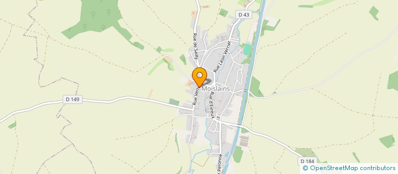 localisation de l'entreprise MONSIEUR FREDERIC FOURRIERE  MOISLAINS