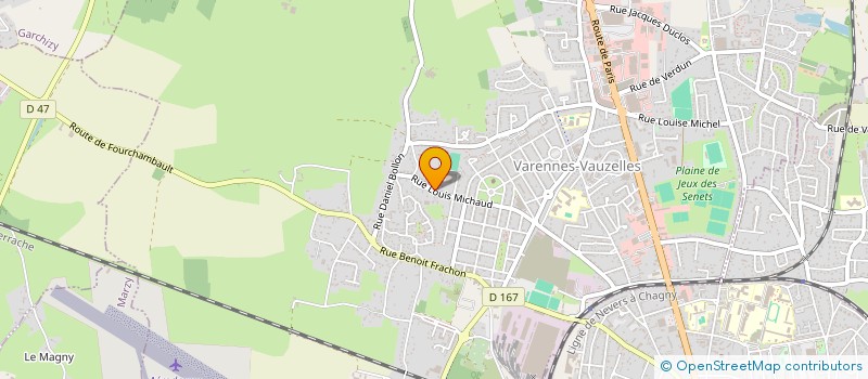 localisation de l'entreprise MONSIEUR FREDERIC FRADIN  SAINT-PAULET-DE-CAISSON