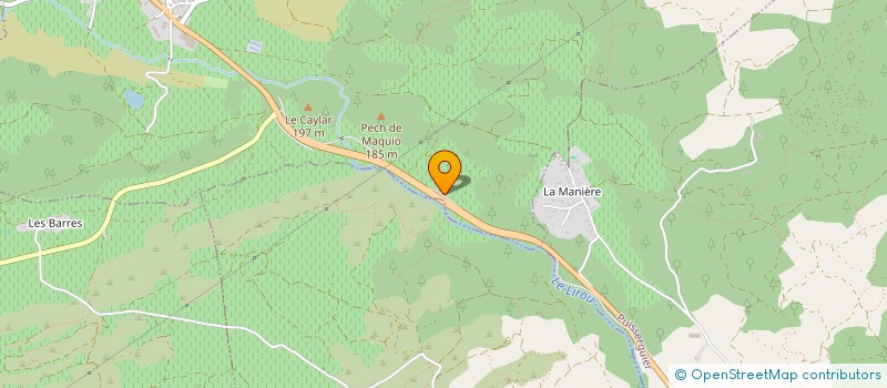 localisation de l'entreprise MONSIEUR FREDERIC FRANCES à CEBAZAN