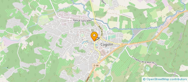 localisation de l'entreprise MONSIEUR FREDERIC FRANCESCHI à COGOLIN