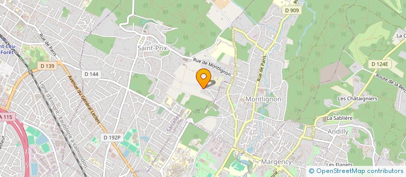 localisation de l'entreprise MONSIEUR FREDERIC FRANCOIS à SAINT-PRIX