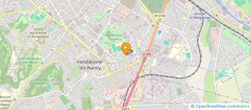 localisation de l'entreprise MONSIEUR FREDERIC FRANQUIN à VANDŒUVRE-LES-NANCY