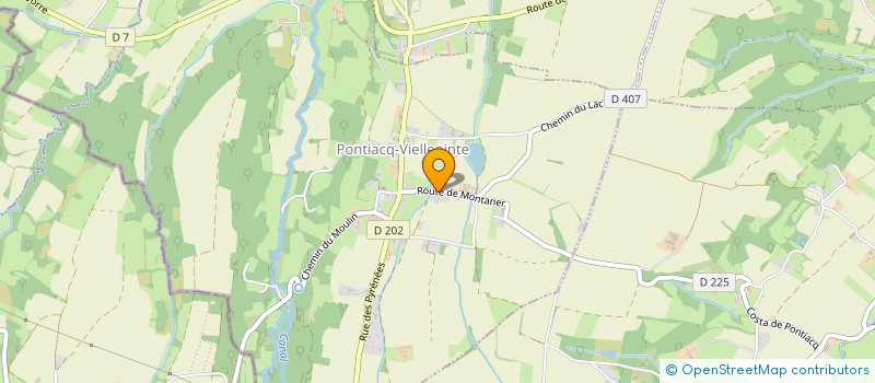 localisation de l'entreprise MONSIEUR FREDERIC FREDERIC VIGNOLO  PONTIACQ-VIELLEPINTE