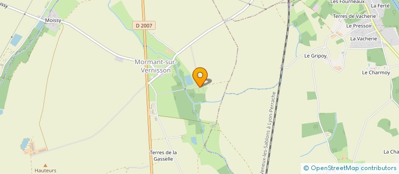 localisation de l'entreprise MONSIEUR FREDERIC FRERE à MORMANT-SUR-VERNISSON