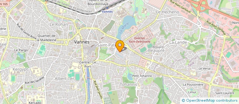 localisation de l'entreprise MONSIEUR FREDERIC FRESNEAU à VANNES