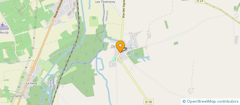 localisation de l'entreprise MONSIEUR FREDERIC FURCY  LAZENAY