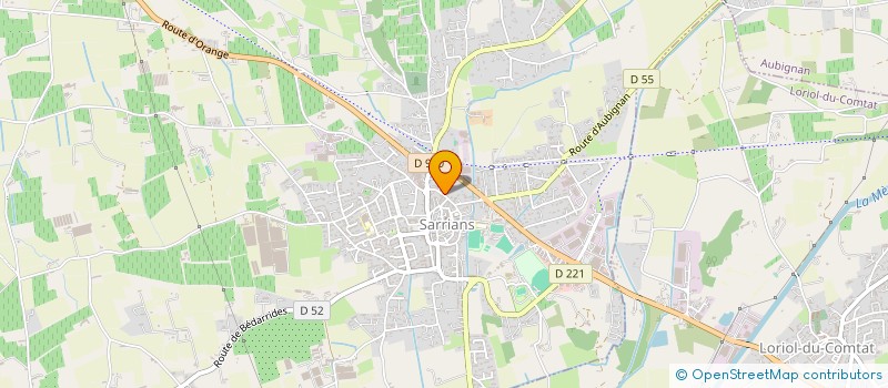 localisation de l'entreprise MONSIEUR FREDERIC GABERT à SARRIANS