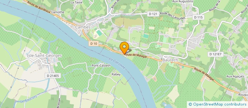 localisation de l'entreprise MONSIEUR FREDERIC GABET  BAURECH