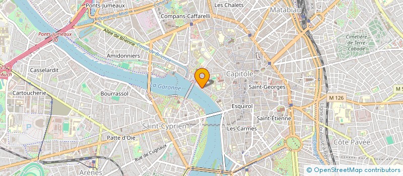 localisation de l'entreprise MONSIEUR FREDERIC GABILLOUX  TOULOUSE