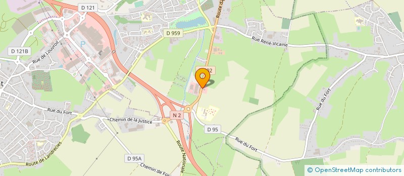 localisation de l'entreprise MONSIEUR FREDERIC GABIOT  LOUVROIL