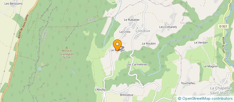 localisation de l'entreprise MONSIEUR FREDERIC GACHE à LOISIEUX