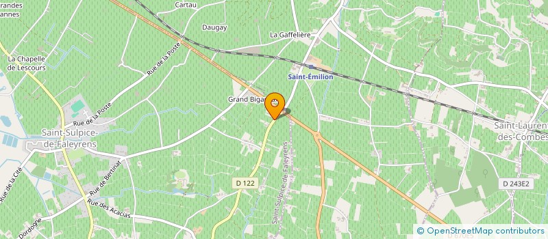 localisation de l'entreprise MONSIEUR FREDERIC GAILLARD à SAINT-SULPICE-DE-FALEYRENS