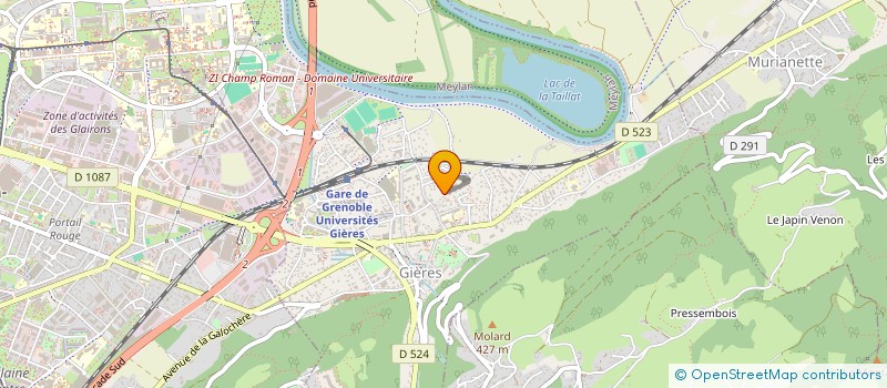 localisation de l'entreprise MONSIEUR FREDERIC GAILLARD  VILLARD-BONNOT