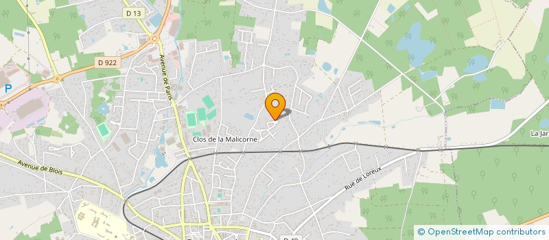 localisation de l'entreprise MONSIEUR FREDERIC GAILLART  ROMORANTIN-LANTHENAY