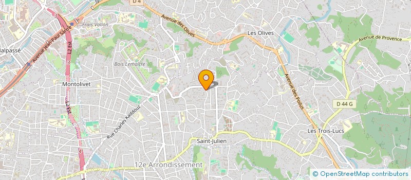 localisation de l'entreprise MONSIEUR FREDERIC GALASSO à MARSEILLE