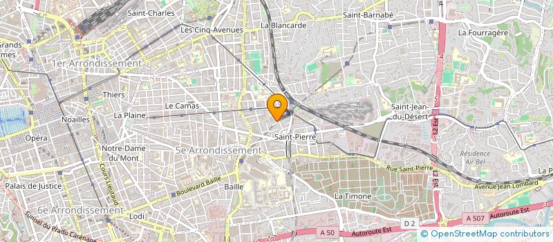 localisation de l'entreprise MONSIEUR FREDERIC GALIN à MARSEILLE