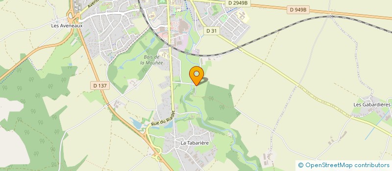 localisation de l'entreprise MONSIEUR FREDERIC GALLARD  MOUILLERON-SAINT-GERMAIN