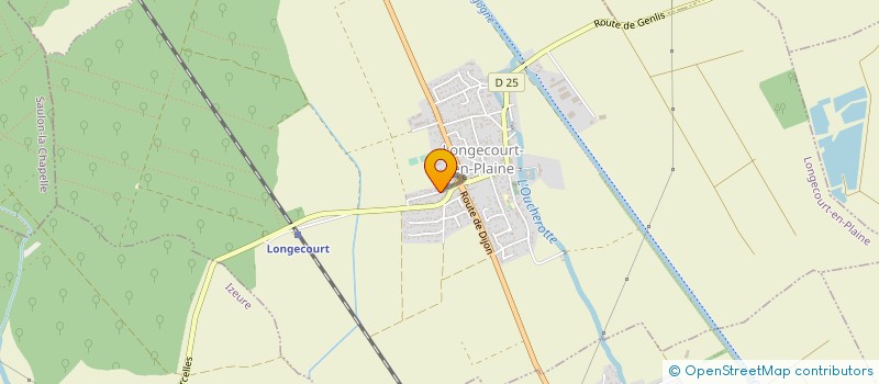 localisation de l'entreprise MONSIEUR FREDERIC GALLET  LONGECOURT-EN-PLAINE