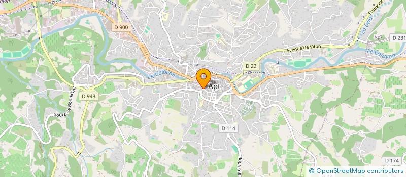 localisation de l'entreprise MONSIEUR FREDERIC GALLIER à APT