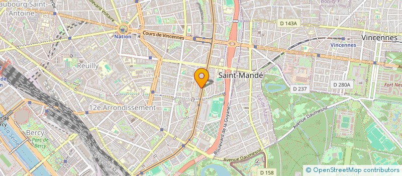 localisation de l'entreprise MONSIEUR FREDERIC GAMET  PARIS