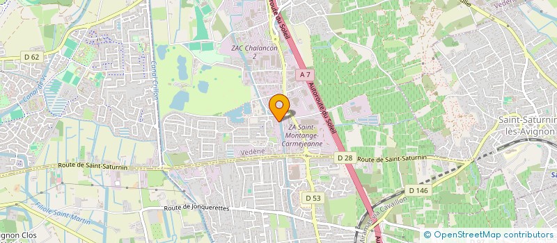 localisation de l'entreprise MONSIEUR FREDERIC GARCIA  VEDENE