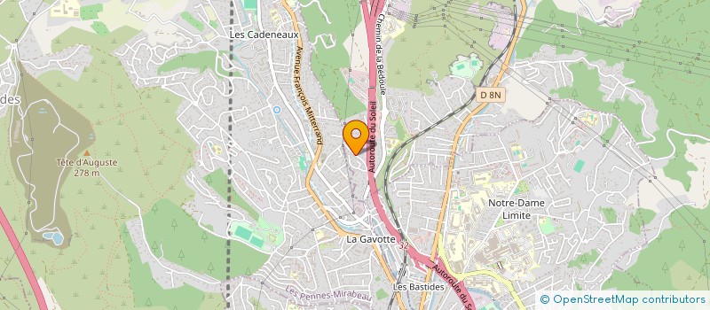 localisation de l'entreprise MONSIEUR FREDERIC GARCIA à SEPTEMES-LES-VALLONS