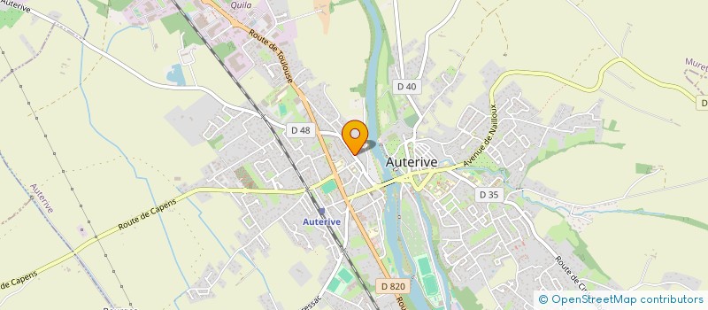 localisation de l'entreprise MONSIEUR FREDERIC GARCIA à AUTERIVE