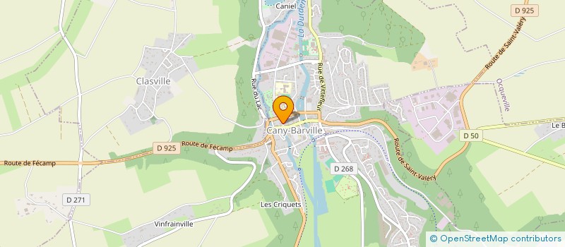 localisation de l'entreprise MONSIEUR FREDERIC GARCIA  CANY-BARVILLE