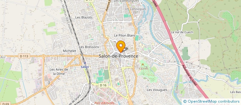 localisation de l'entreprise MONSIEUR FREDERIC GARCIN  SALON-DE-PROVENCE