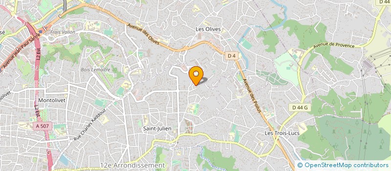 localisation de l'entreprise MONSIEUR FREDERIC GARDANNE à MARSEILLE