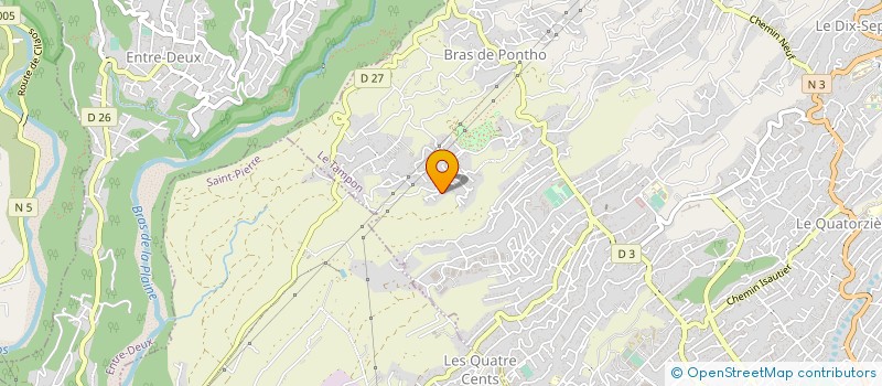 localisation de l'entreprise MONSIEUR FREDERIC GARDEBIEN  LE TAMPON