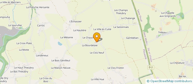 localisation de l'entreprise MONSIEUR FREDERIC GARESCHE  PLOUASNE