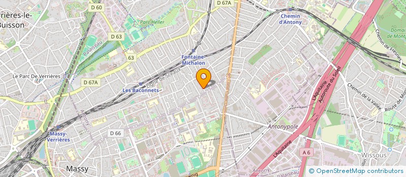 localisation de l'entreprise MONSIEUR FREDERIC GARREAU-GASNIER à ANTONY