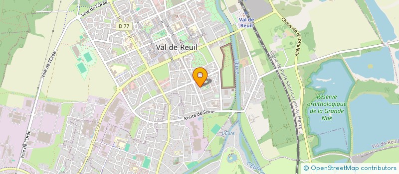 localisation de l'entreprise MONSIEUR FREDERIC GARRET  VAL-DE-REUIL