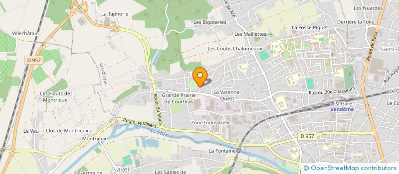 localisation de l'entreprise MONSIEUR FREDERIC GASCHET  VILLETRUN