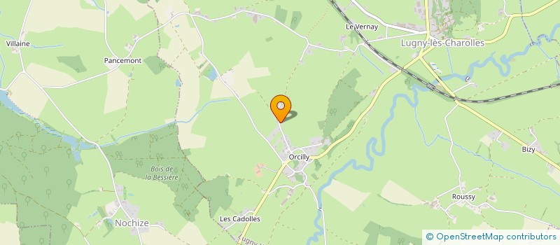 localisation de l'entreprise MONSIEUR FREDERIC GASCIOLLI  LUGNY-LES-CHAROLLES