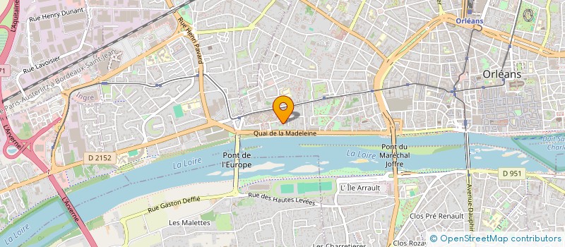 localisation de l'entreprise MONSIEUR FREDERIC GASNIER  ORLEANS