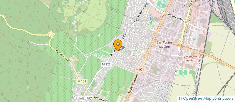 localisation de l'entreprise MONSIEUR FREDERIC GAUCHAT à MARSANNAY-LA-COTE