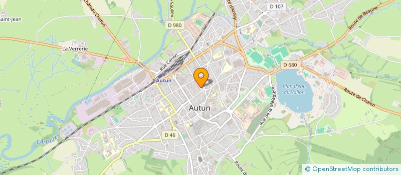 localisation de l'entreprise MONSIEUR FREDERIC GAUTHEY à AUTUN