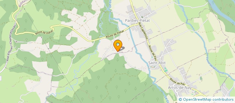 localisation de l'entreprise MONSIEUR FREDERIC GAUYACQ  PARDIES-PIETAT