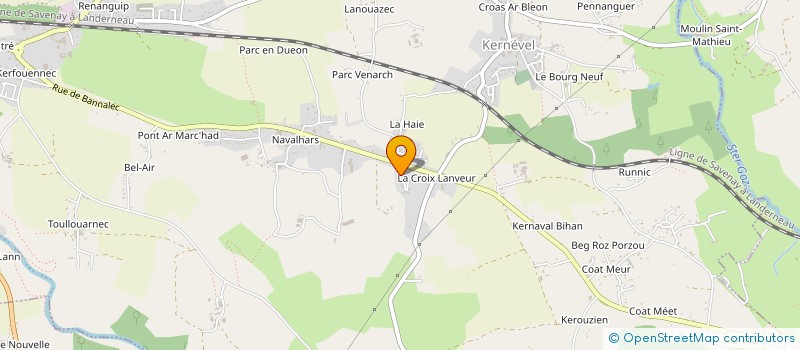 localisation de l'entreprise MONSIEUR FREDERIC GEMEHL à ROSPORDEN