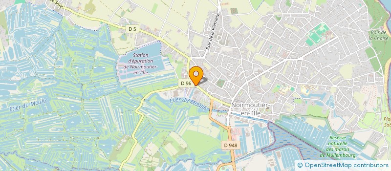 localisation de l'entreprise MONSIEUR FREDERIC GENDRON  LA GUERINIERE