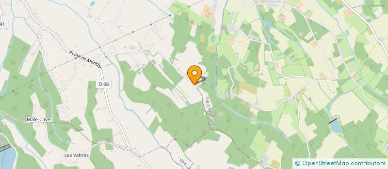 localisation de l'entreprise MONSIEUR FREDERIC GENERO  SAINT-ETIENNE-DE-TULMONT