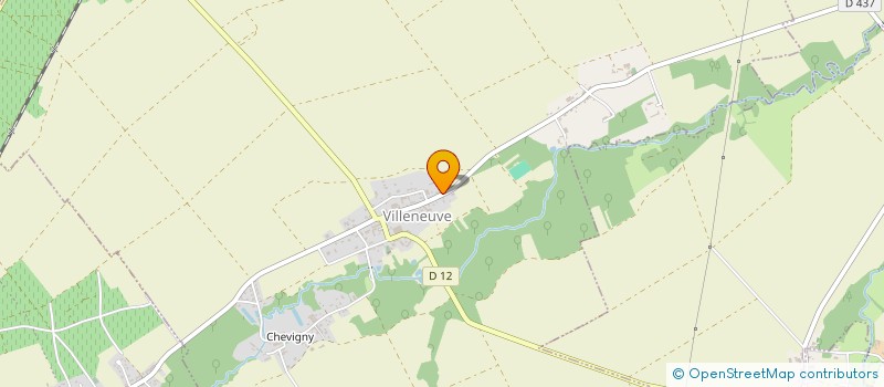 localisation de l'entreprise MONSIEUR FREDERIC GENTIL  VILLENEUVE-RENNEVILLE-CHEVIGNY