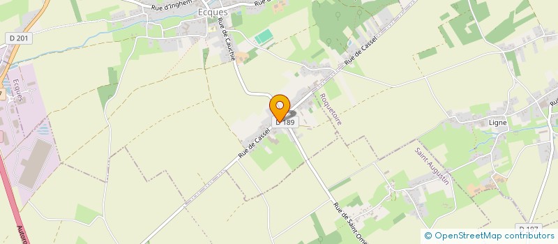 localisation de l'entreprise MONSIEUR FREDERIC GEORGE  ECQUES