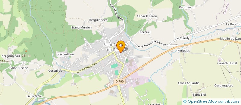 localisation de l'entreprise MONSIEUR FREDERIC GEORGELIN  SAINT-NICOLAS-DU-PELEM