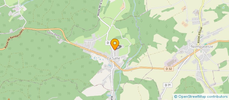 localisation de l'entreprise MONSIEUR FREDERIC GEORGES  LA SALLE